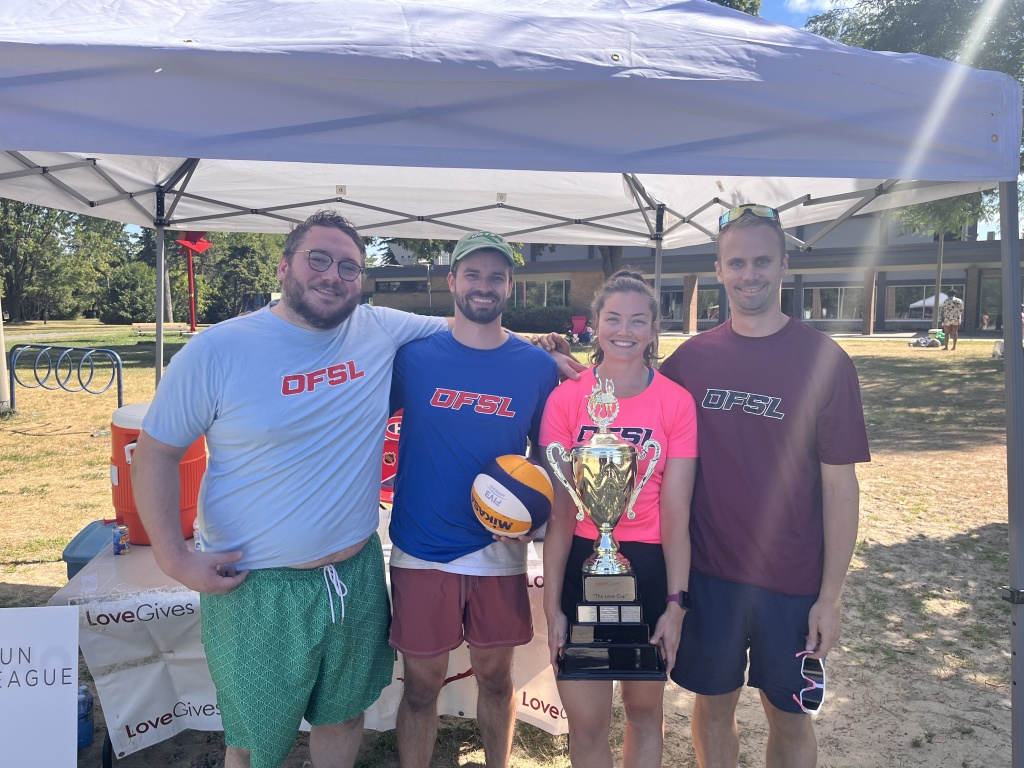 The winning team for 4x4 POOL B was “Return of the Pack” 2025
